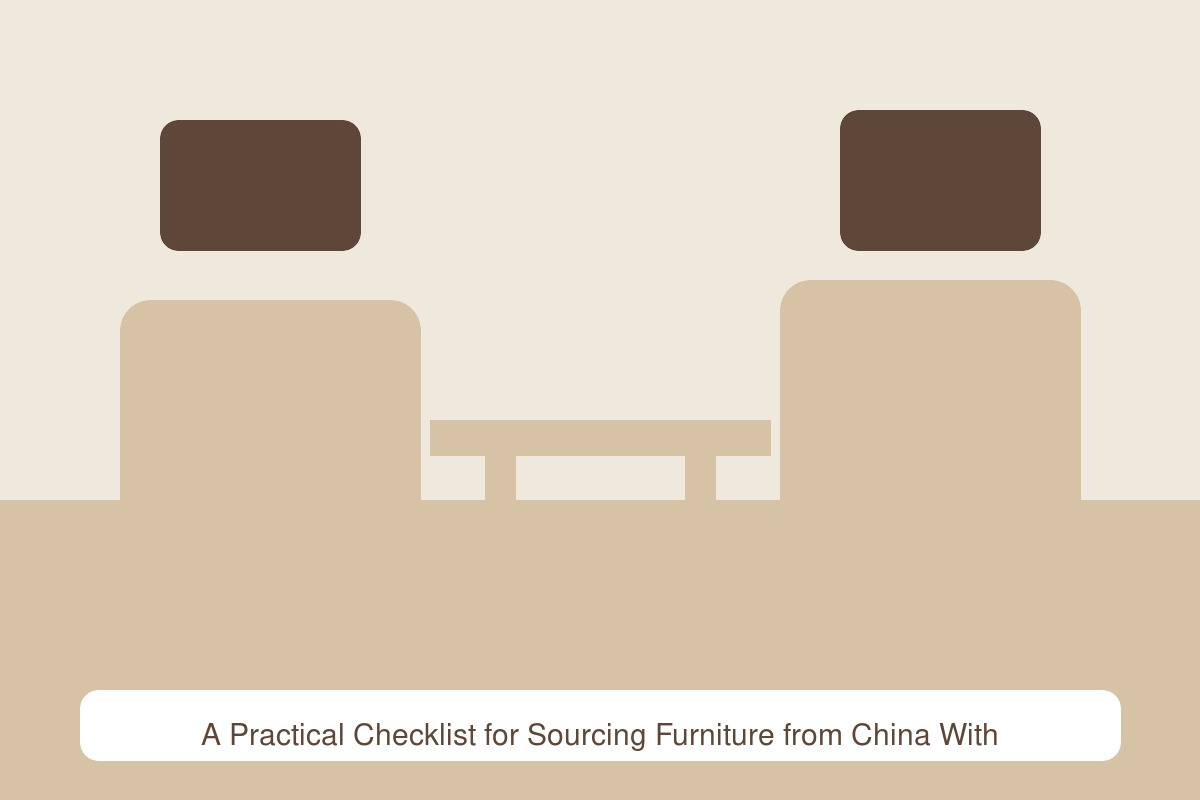 buyer comparing wholesale furniture quotations and material samples