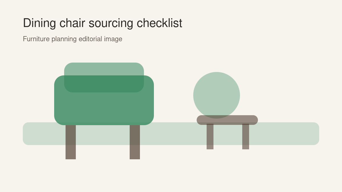 A Buyer’s Checklist for Sourcing Dining Chairs From China